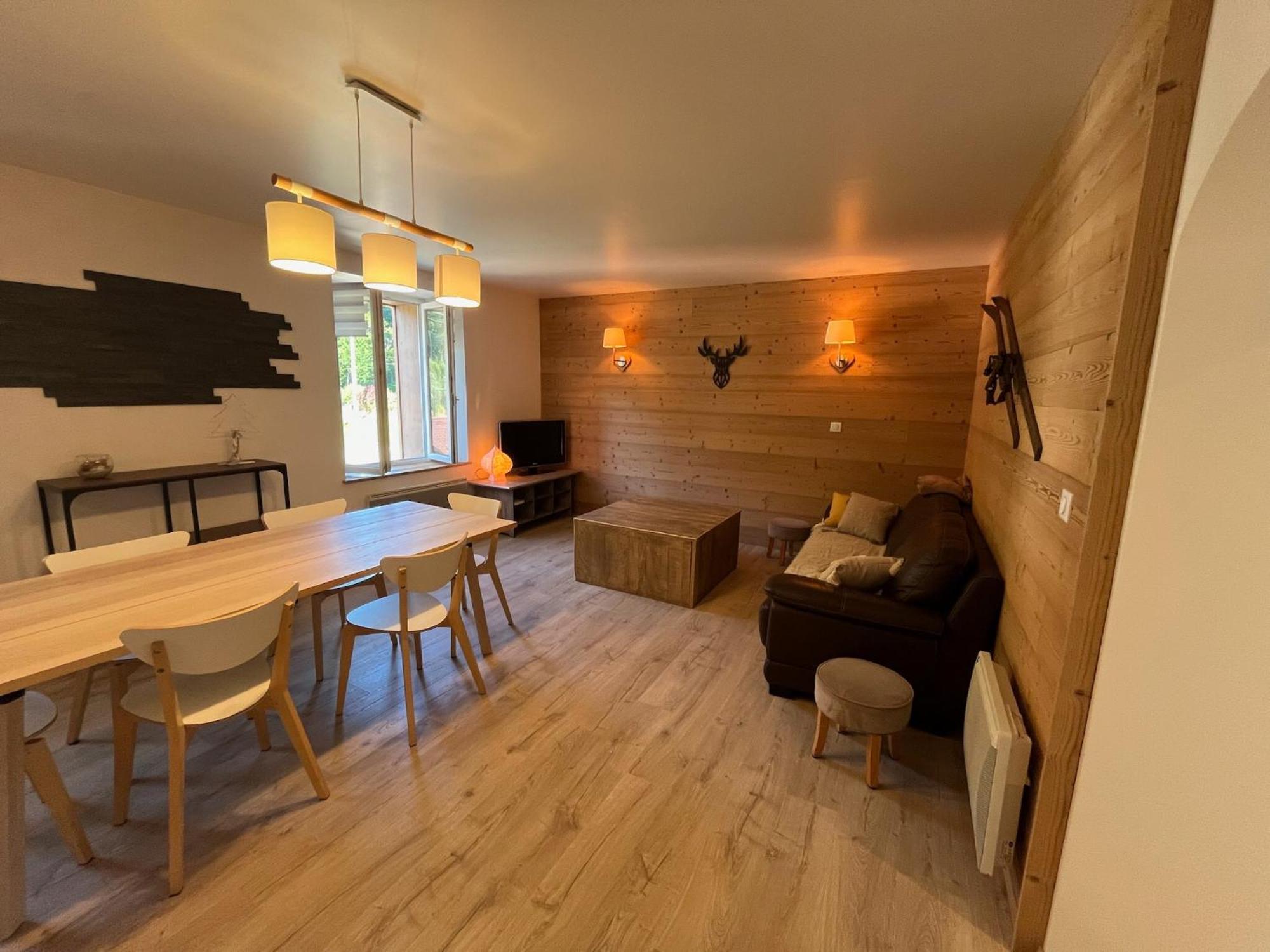 Loft 5 Personnes Type Chalet Avec Jardin Saint-Maurice-sur-Moselle Exteriör bild
