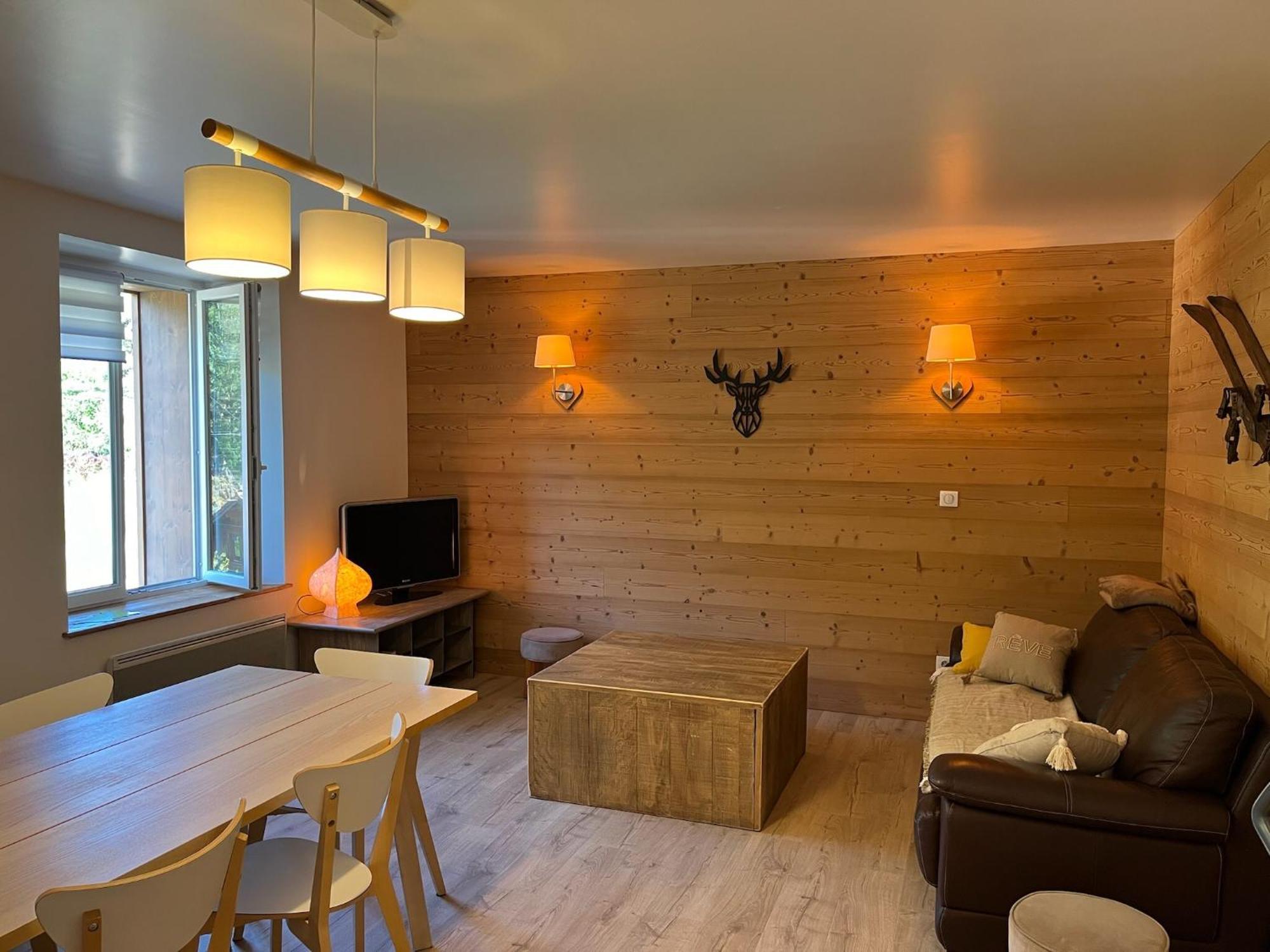Loft 5 Personnes Type Chalet Avec Jardin Saint-Maurice-sur-Moselle Exteriör bild