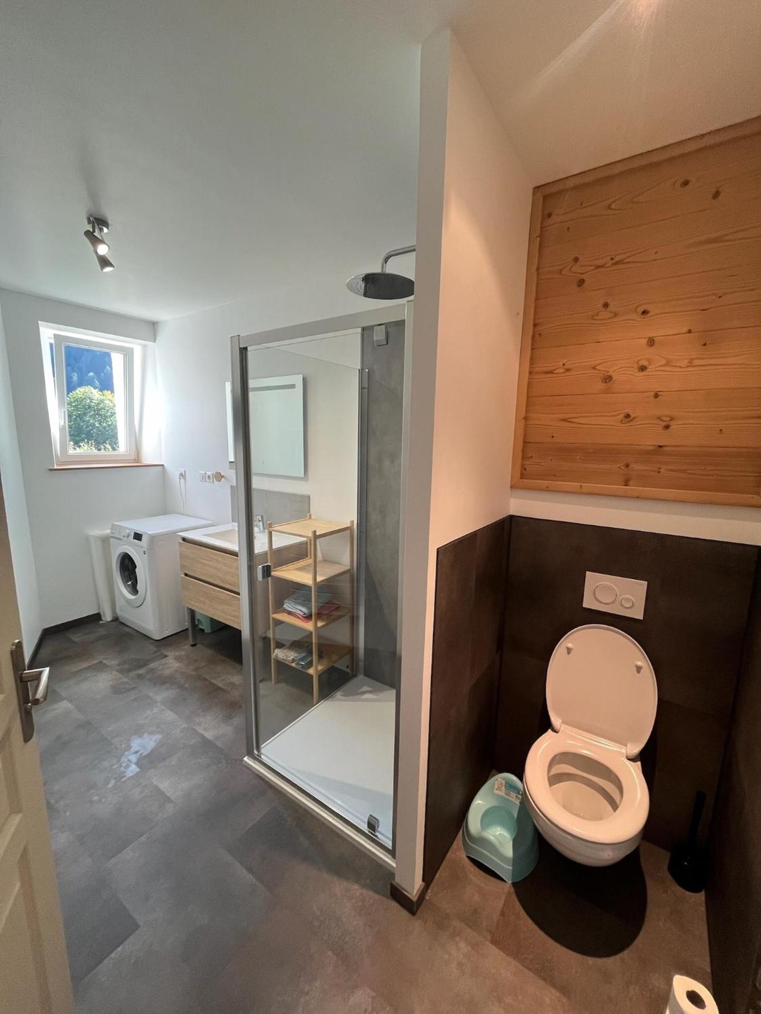 Loft 5 Personnes Type Chalet Avec Jardin Saint-Maurice-sur-Moselle Exteriör bild